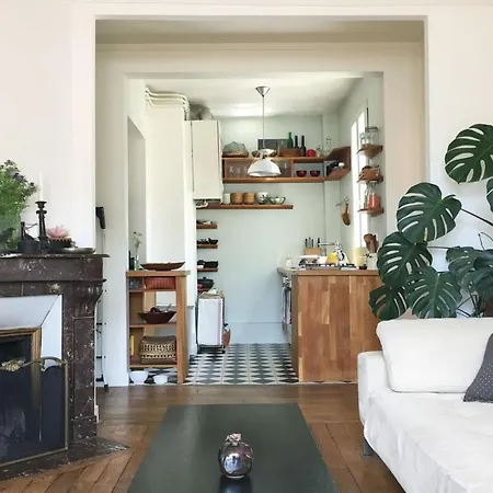 Apartamento Beautiful Parisian Apt- Buttes-Chaumont Park *